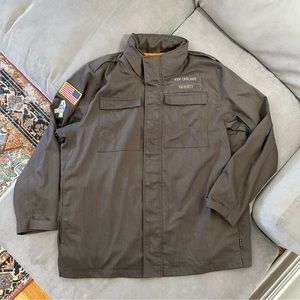 Nike NFL On field New England Patriots Military Support Coat - Swoosh Logo 3XL